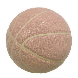 Promotional Custom Mini <b>Basketball</b> Rubber PU Cover Eco-Friendly Durable Pink Color Rubber Foam <b>Basketballs</b> Reasonable Price - Product Image 1