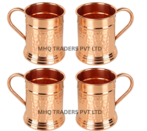 Excellent Quality <b>Large</b> Pure Copper Beer Mug Handmade Solid Copper Moscow Mule Tankard Vintage Barware Drinkware <b>Gifting</b> Item - Product Image 6