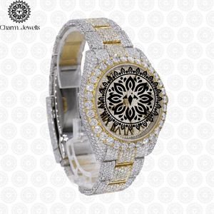 Charm_Jewells Luxury Stainless Steel <b>Watch</b> 38mm Round Dial Sapphire Crystal Quartz Movement Women Fashion Design - Product Image 1