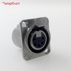 Audio Vidéo 5-Pin XLR Femelle Socket Connecteurs Produit - Product Image 3