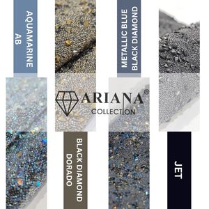 Malla de Cristales de Aguamarina AB Premium con Efecto Aurora Boreal para Vestidos de Novia, Manualidades y Accesorios de Moda - Product Image 1
