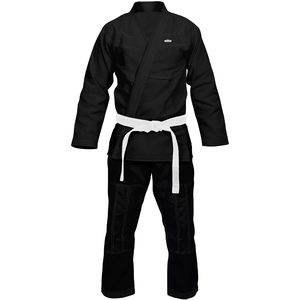 Uniforme d'entraînement de karaté blanc de qualité supérieure avec un design en tissu flexible - Product Image 5