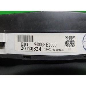 เรย์ 2011 2011-2013 ชุดหน้าปัดเรือนไมล์มือสอง ของแท้ 94003E2000 - Product Image 4