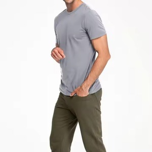 Camiseta de Manga Corta para Hombre, Personalizada, al por Mayor, con Estampado y Bordado, Transpirable, de Algodón, de Alta Calidad - Product Image 4