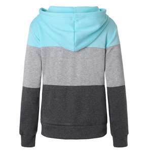 Sweat-shirts à fermeture éclair pour femmes, 240g, qualité supérieure, 100% polyester, design unique, tendance, respirants - Product Image 3