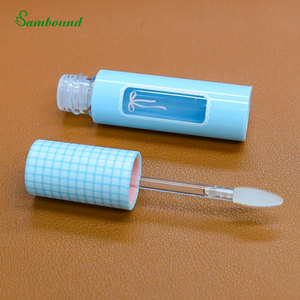 Wholesale Blue Custom 6ml Lip Gloss Tube Unique Round Shaped Design With Screen Printing For Own Brand New Arrivals In 2026 OEM - Product Image 4