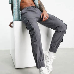 Pantalones Jogger para Hombre al por Mayor, con Bolsillos Cargo y Utilitarios, Bajo MOQ, Mezcla de Algodón y Spandex - Product Image 6
