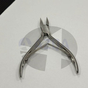 Coupe-cuticules à lame droite en acier inoxydable avec double ressort pour manucure professionnelle, soin des ongles des doigts et des pieds - Product Image 6