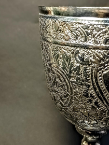 Brass <b>Wine</b> <b>Goblet</b> Handmade Engraved Brass <b>Goblet</b> Vintage <b>Wine</b> Chalice Decorative Drinking Cup for Home Hotel Restaurant Party - Product Image 2