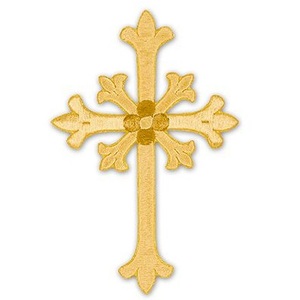 Croix décorative en laiton de qualité supérieure pour la décoration murale intérieure, usage religieux chrétien spirituel. - Product Image 2