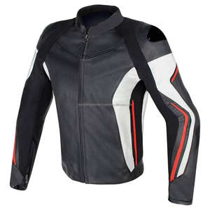 Chaqueta de Motociclismo de Cuero para Hombre, Resistente al Viento, Talla Grande, Ropa Deportiva, Equipo de Protección - Product Image 6