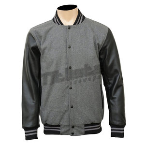 Chaqueta Letterman de Cuero Directo de Fábrica, Estilo Universitario Personalizado, Ropa Exterior Informal de Calidad - Product Image 2