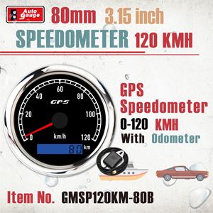 Nouveau pour compteur de vitesse analogique 80 mm 7 couleurs GPS électrique 120 km/h odomètre 12V/24V étanche IP67 pour voiture et marine - Product Image 3