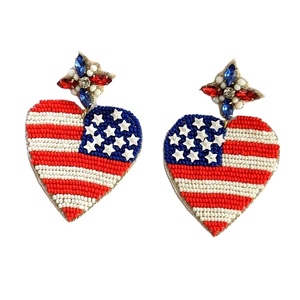 Pendientes americanos, pendientes de tuerca a la moda, colgante de frutas de verano 2025, nuevo pendiente de Heggie de limón y sandía acrílico con cuentas coloridas - Product Image 3