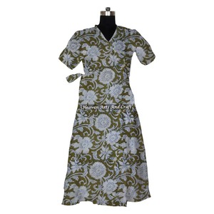 ชุดกิโมโนผ้าฝ้ายพิมพ์ลายช้าง, ชุดราตรีเซ็กซี่สำหรับผู้หญิง - Product Image 6