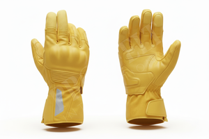 Heavy Weight Relaxed Fitted Protective Biker Gloves Touchscreen Anti <b>Slip</b> Motorcycle Riding Safety Gloves <b>Full</b> Finger Durable - Product Image 2