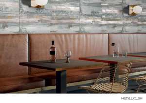 กระเบื้องพอร์ซเลนเมทัลลิกแบบใหม่ ขนาด 600x1200 มม. รูปแบบขนาดใหญ่ พื้นผิวมันเงา พรีเมียม สำหรับตกแต่งผนังและพื้นภายในและภายนอกอาคาร ดีไซน์ทันสมัย ระดับพรีเมียม - Product Image 3