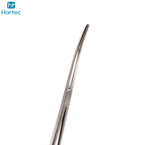 Nouvel arrivage : Pinces hémostatiques de pêche, pinces à moustiques, pinces de blocage, 5 pouces, droites et courbées, instrument médical pour la chirurgie générale - Product Image 5