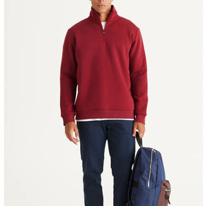 Nouvelle Collection 2026 – Sweat-shirts Oversize en Coton 100% (300 GSM) Personnalisables – Pulls Décontractés à Manches Longues Rouge - Product Image 6