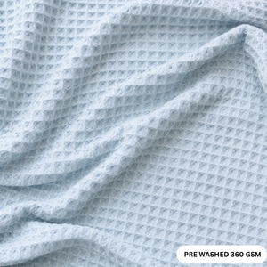 Manta de Algodón Tipo Waffle para Todas las Estaciones, Ligera y Suave, Cubrecama Moderno de Algodón con Tejido Waffle para Cama o Sofá - Product Image 1