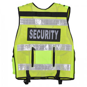 Customize Logo High Quality Personal Security Reflective Vest Jacket <b>Strip</b> <b>Fabric</b> Work Reflective Camera Accessories - Product Image 2