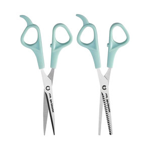 Kids Hair Cutting Scissors Kit Stainless Steel Straight Scissors & Thinning <b>Shears</b> Set for Safe Hair Dressing, Barber <b>Tools</b> - Product Image 4