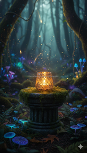 Support de bougie votive en verre artisanal Lumina Mosaic Amber, fait main, étanche, réutilisable, écologique, décoration d'intérieur - Product Image 2