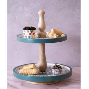 Soporte para Pastel de Madera Ecológico de Calidad Superior con Cúpula, Acabado Natural, para Exhibición de Frutas y Celebraciones - Product Image 6