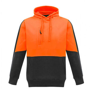 Sweat-shirts haute visibilité ANSI Classe 1, imperméables, chauds pour l'hiver, en polaire, vêtements de travail, uniforme, vêtements de sécurité routière réfléchissants, OEM - Product Image 1