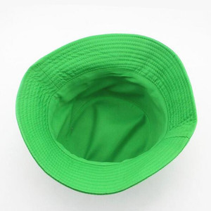 Customized logo <b>Cheap</b> Promotion Party Green Man Woman <b>Bucket</b> Hat - Product Image 3