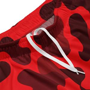 กางเกงขาสั้นผู้ชายแบบตาข่าย ทรงฮิต เอวยางยืดสูง แห้งเร็ว ระบายอากาศได้ดี ผ้าฝ้าย/โพลีเอสเตอร์ 220 กรัม ความยาวขาใน 5 นิ้ว รับสั่งทำ - Product Image 3