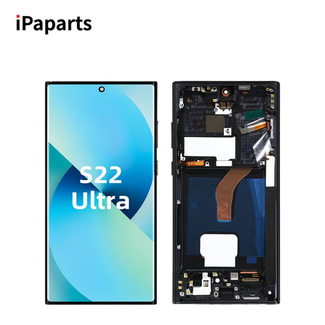 LCD Touch Screen Digitizer Assembly for for S22/S22 Plus/S22 Ultra-1 Year Warranty
