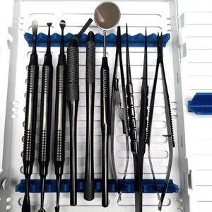 Premium Manual Periodontal Micro Oral Surgery Kit Black Coated Stainless Steel Reusable Dental Surgical Instruments CE Certified - Product Image 2
