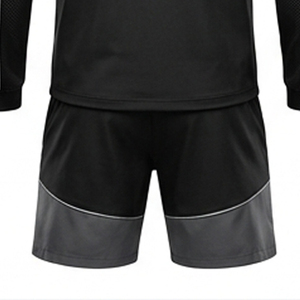 Conjunto Deportivo Transpirable de Verano para Hombre, de Secado Rápido, para Gimnasio, 2 Piezas, Camiseta Deportiva de Manga Corta y Pantalones Cortos para Correr, Talla Grande - Product Image 2