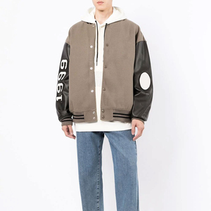 Wholesale Custom 2026 Premium Quality Men's Custom Wool Varsity Letterman <b>Jackets</b> / Wholesale Long Sleeves Varsity <b>Jackets</b> - Product Image 6