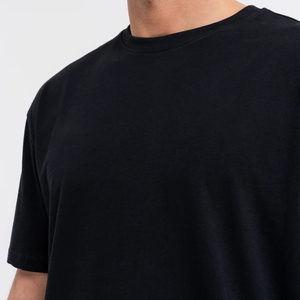 T-shirt pour homme en coton de haute qualité, personnalisable, t-shirt uni épais, t-shirt pour homme surdimensionné - Product Image 3