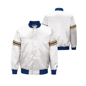 Chaqueta Varsity Bordada Personalizada OEM para Hombre, Chaquetas de Invierno de Béisbol de Alta Calidad para Hombre - Product Image 3