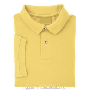 Polo de Algodón de Manga Corta para Hombre, Color Sólido, Corte Regular, Tejido Informal, Teñido Liso, Rojo Vino - Product Image 2