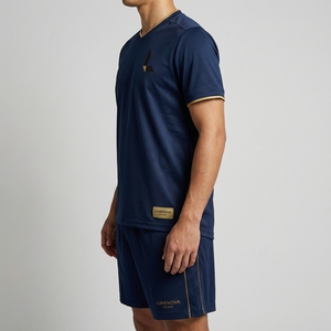 Uniforme de Fútbol Personalizado con Impresión Digital |   Conjunto de Jersey Deportivo de Manga Corta, Transpirable y de Secado Rápido, 100% Poliéster, OEM - Product Image 2