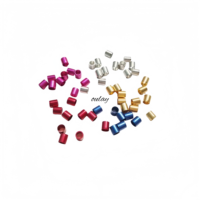 Anneau anti-explosion en aluminium ID:6.2mm OD:7.1mm 7.4mm 7.6mm
