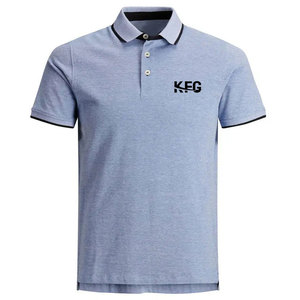 Camiseta de Rugby Personalizada con Logotipo, Tejida en Algodón Transpirable, Manga Corta, para Hombre, para Prácticas de Equipo, Uso Casual y al Aire Libre - Product Image 1