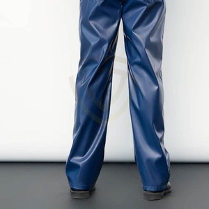 Latest Style Men's Casual Lightweight Leather Pants High Quality with Low Price Men's Leather Pants - Product Image 6