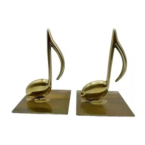 Desk Metal Bookends Heavy Duty <b>Book</b> Holder Non Slip <b>Book</b> Stopper Office Shelf Organizer - Product Image 1