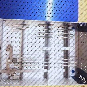 Ensemble d'instruments chirurgicaux orthopédiques en acier inoxydable de haute qualité pour la fixation manuelle de la colonne vertébrale postérieure et cervicale - Product Image 6