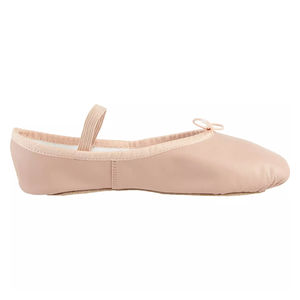 Chaussures de ballet en cuir de qualité supérieure, logo personnalisé, faible MOQ, prix d'usine, semelle souple, chaussures de danse de haute qualité pour femmes. - Product Image 2