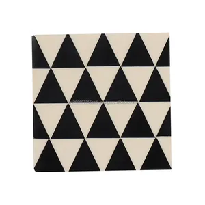 Luxury Modern Square Eco-Friendly Epoxy Resin <b>Drink</b> <b>Coasters</b> Washable for Kitchen Use - Product Image 5