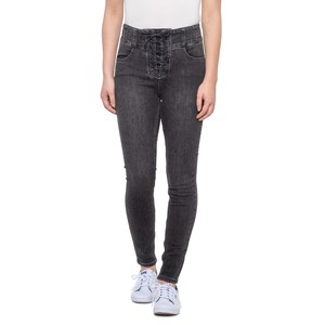 OEM Customized Summer Light Wash High Waist Vintage Dark Blue Women's Loose Straight Leg <b>Button</b> Denim <b>Jeans</b> - Product Image 5