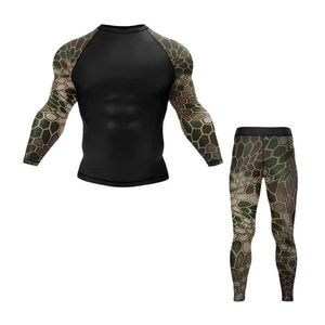 T-shirt de compression pour homme, best-seller, MMA, Jiu Jitsu, BJJ, séchage rapide, pour la gym, la course et l'entraînement - Product Image 6