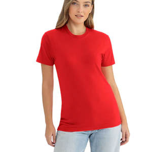 Camiseta Roja 6010 Tri-Blend de Algodón para Hombre, Manga Corta, Transpirable, Cuello Redondo, Corte Regular, para Hombre y Mujer - Product Image 4