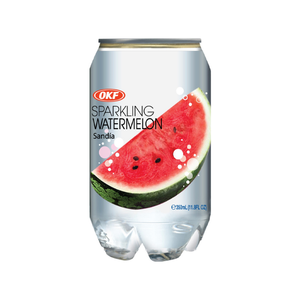 Bebida Gaseosa con Sabor a Sandía al por Mayor, 350 ml, Marca OKF, Bebida de Frutas Carbonatada, Precio Competitivo, Exportación - Product Image 1
